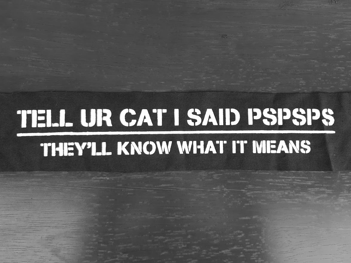 Tell ur Cat Patch