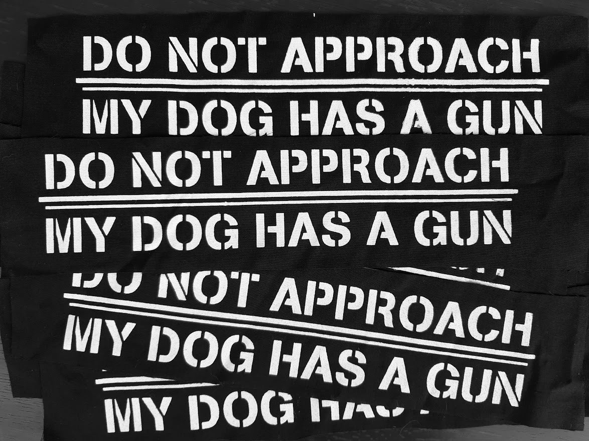 Dog Gun Patch