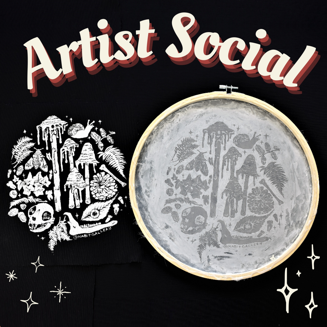 Handmade Screen Printing Workshop & Artist Social