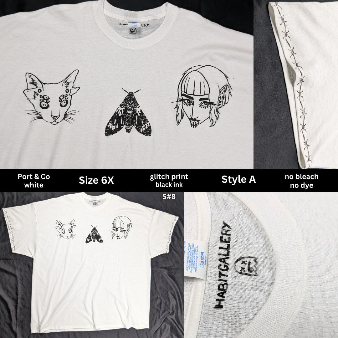 Glitch Moth Shirt ☆MTO☆