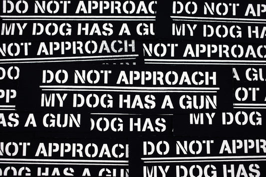 Dog Gun Patch