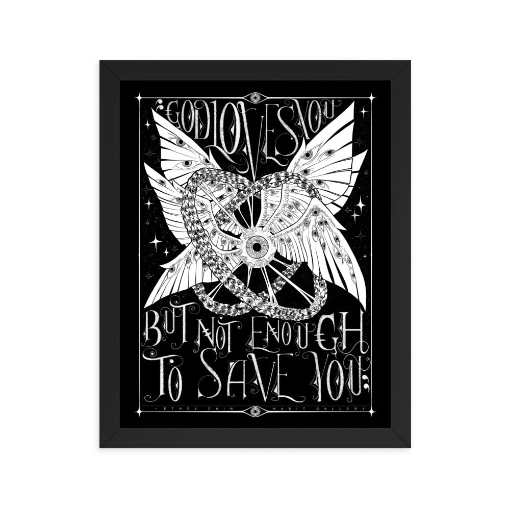 ☆POD☆ Biblically Accurate Framed Poster