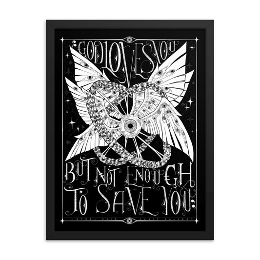 ☆POD☆ Biblically Accurate Framed Poster