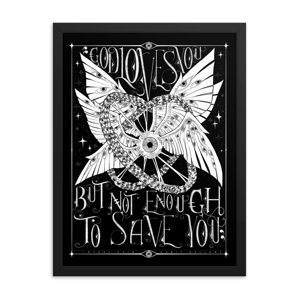 ☆POD☆ Biblically Accurate Framed Poster