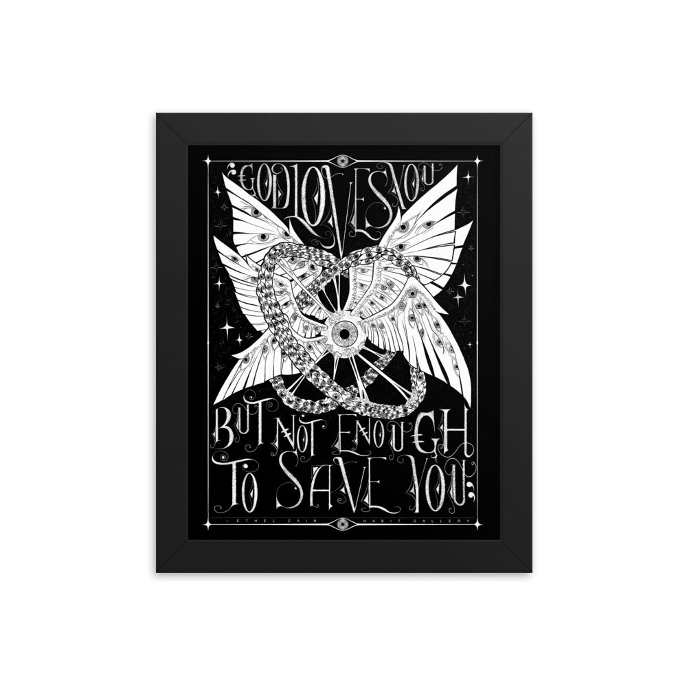 ☆POD☆ Biblically Accurate Framed Poster